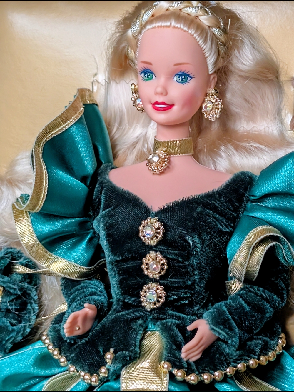 Vintage 1994 Evergreen Princess Barbie Doll - NIB NRFB Limited Edition w/ Papers